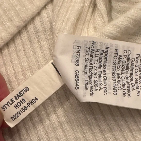 J. Crew Cream Ribbed Long Sleeve Top with Gold Buttons - Picture 5 of 8